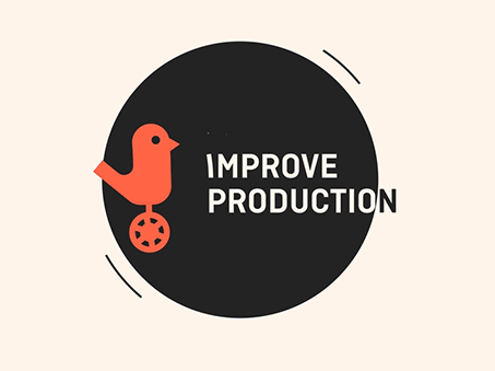 Animated 2D logo design concept