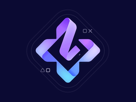 Animated 2D logo design concept
