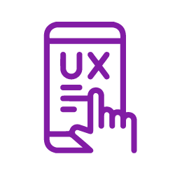 Mobile app UI UX design visual