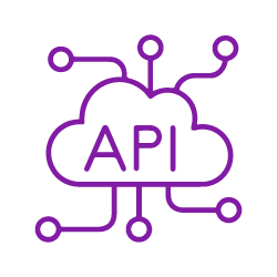 API integration services portfolio visual